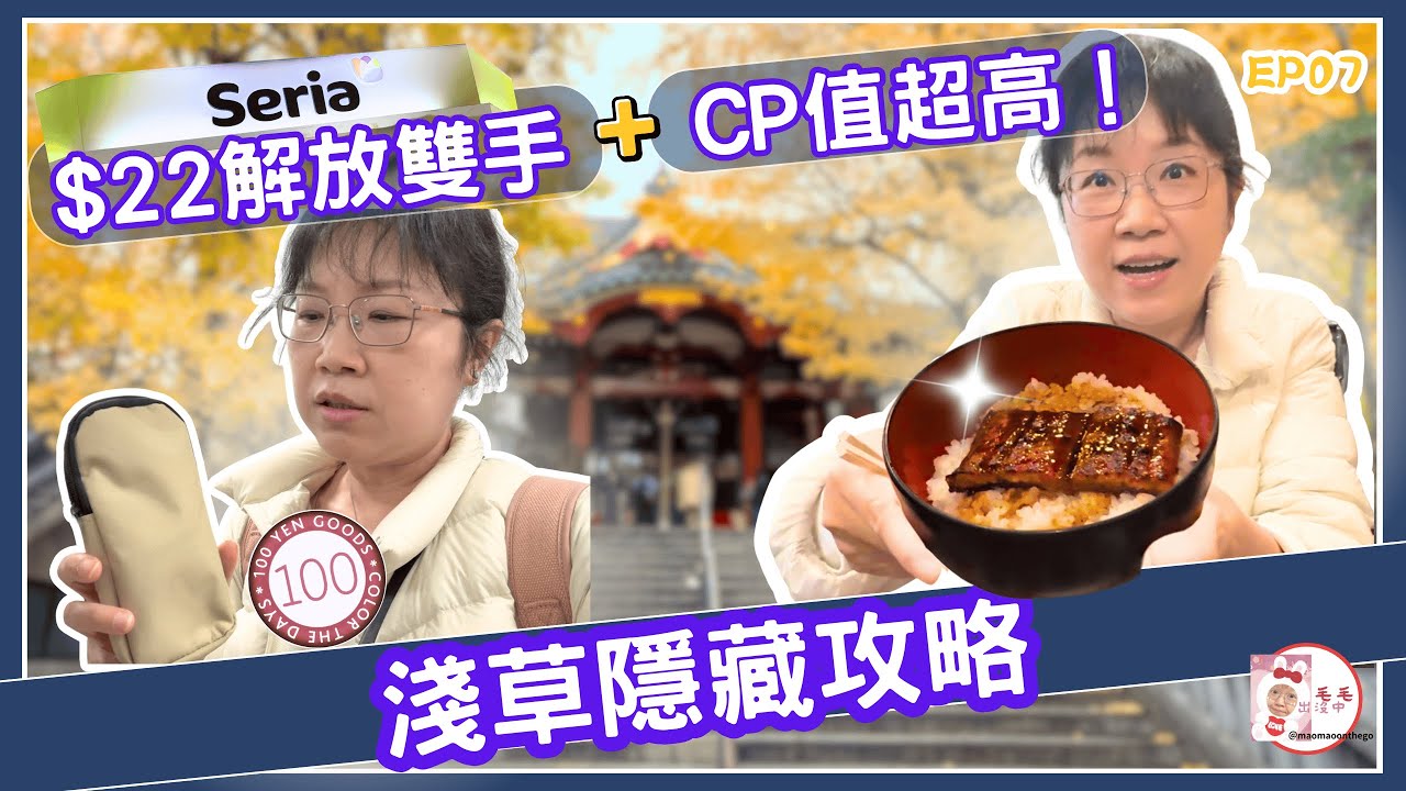 淺草必看！$22百元店神物實測 & 在地隱藏版美食，別再只去雷門人擠人！