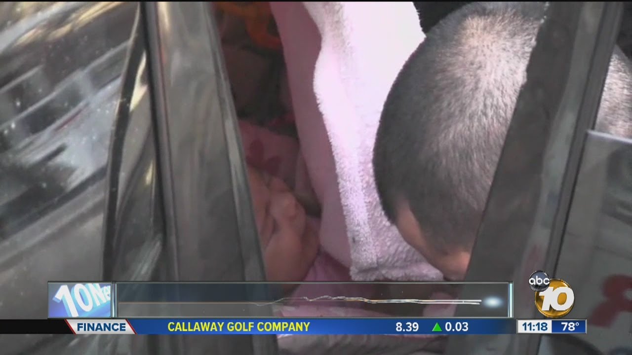Police officers responding to break-in find abandoned baby in Point Loma