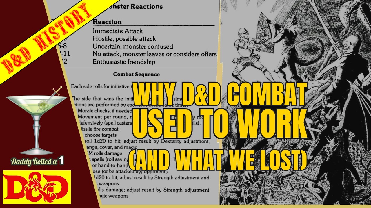 🎲🐉Early D&D Combat Procedures: Why They Worked (and What We Lost)