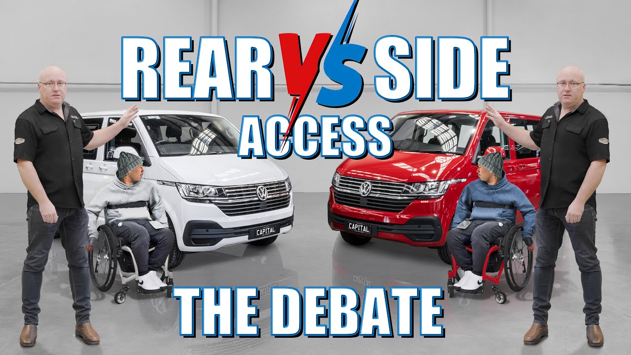 REAR vs SIDE ACCESS: The Debate Is On! ♿️