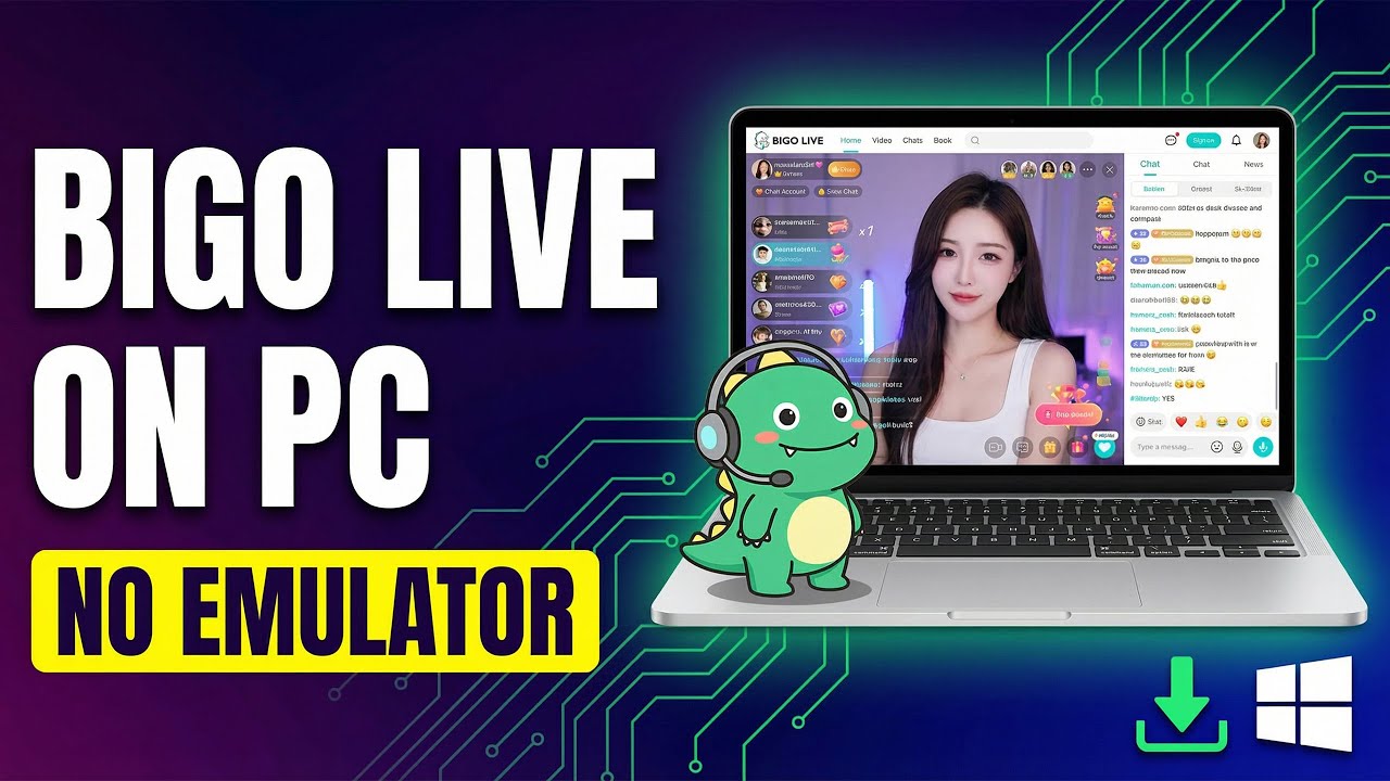 Как скачать Bigo Live для ПК | Официальное приложение (2026)