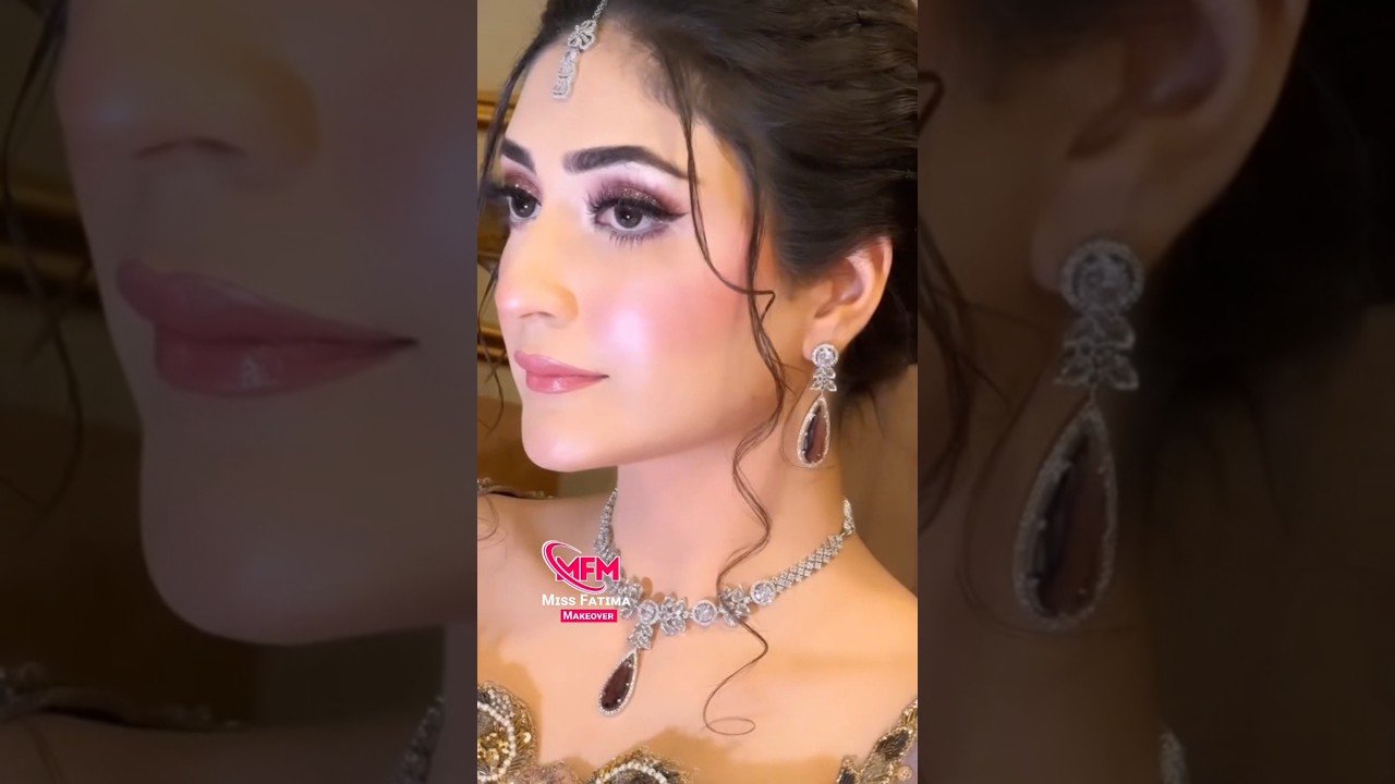Barat makeup look 😍🦋&hearts;️#makeup #bridal #bride #bridalmakeup #shorts #weddingmakeup #dulhanmakeup