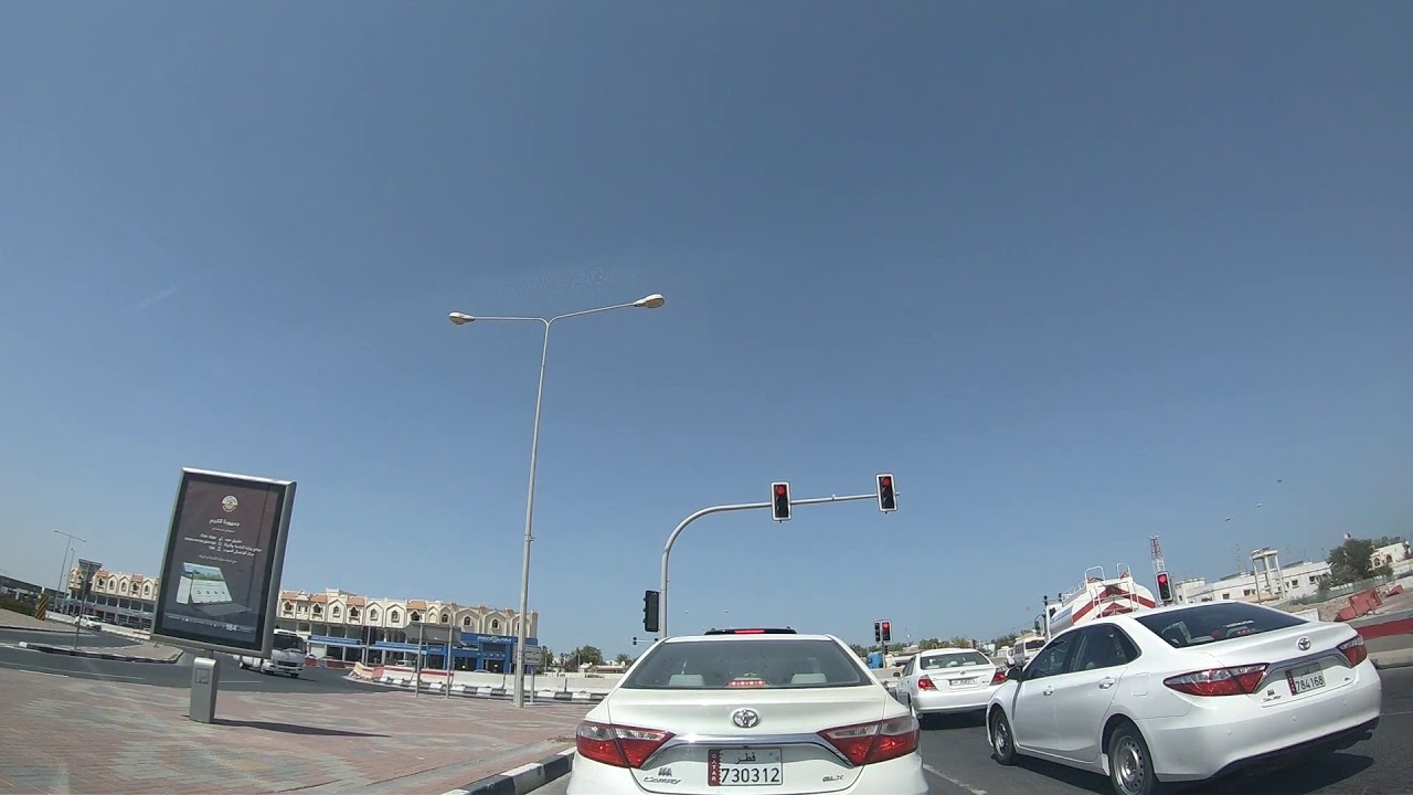DRIVING TIME LAPSE | DOHA TO WAKRA