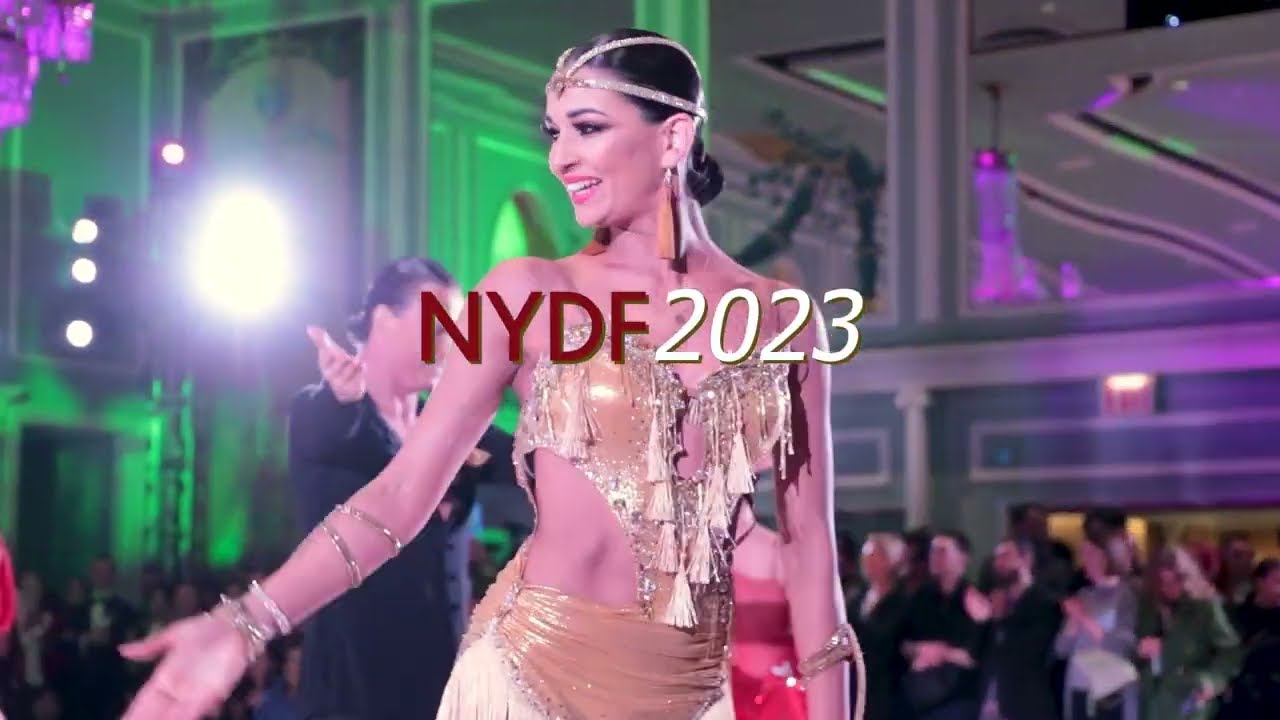 Lukas Chmelik & Zuzana Dvorakova Stastna 2023 NYDF Pro LAT R1 C