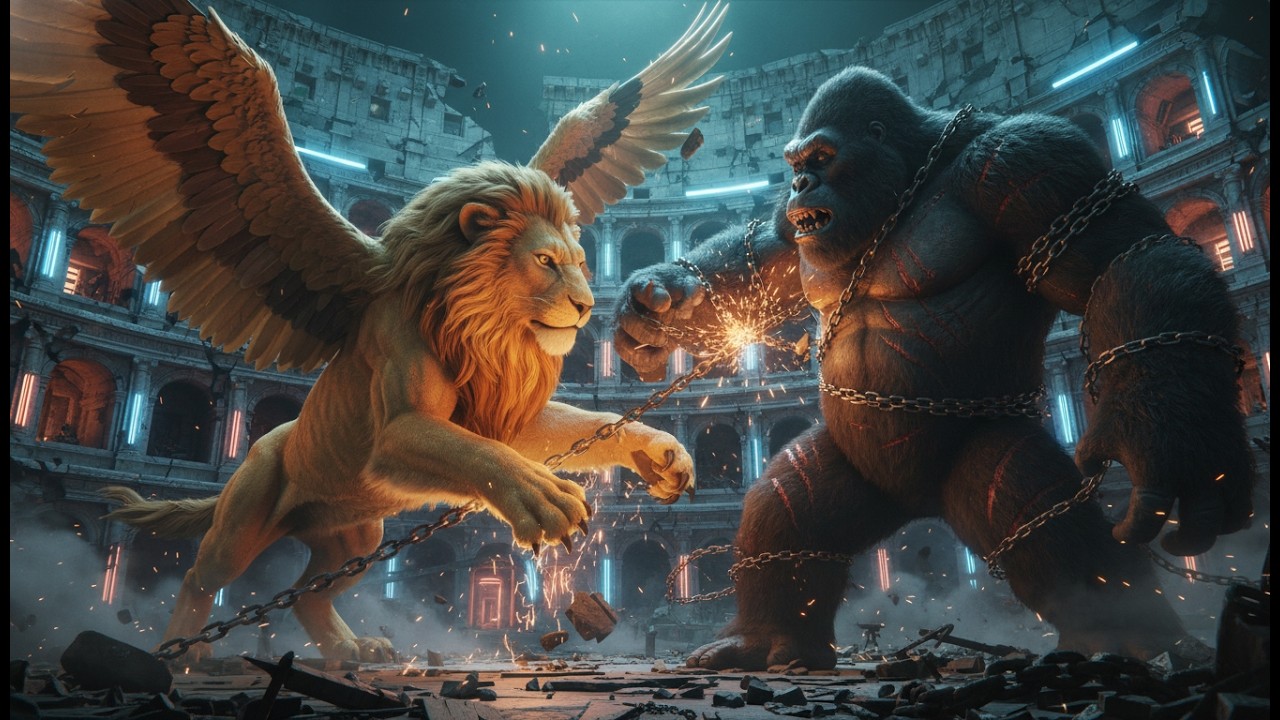 Monster War: Sphinx Lion vs. King Kong 2026: Chains of the Gladiator