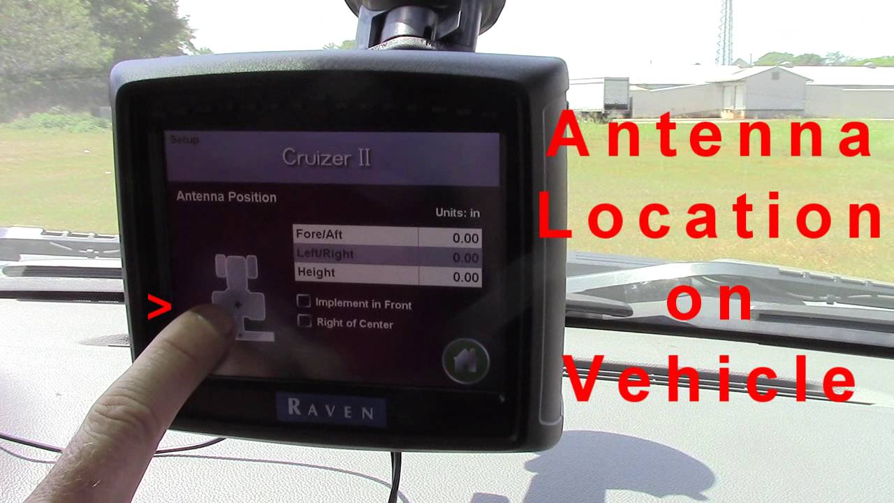 Raven Cruizer II #2  How to Set Up Defaults First Time in Field