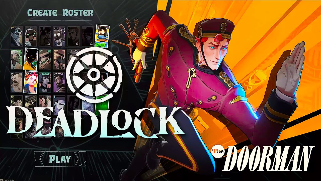 Deadlock NEW DOORMAN Gameplay - No Commentary