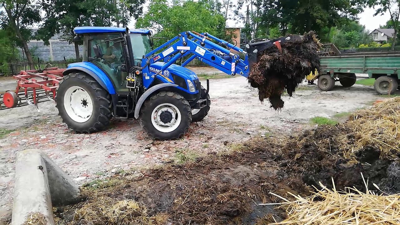 Załadunek obornika 2019