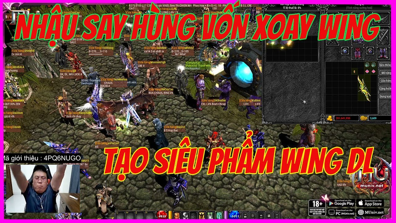 Mu Online  Season 6.3  Mobile Và PC Nhậu Phê Về Hùng Vốn Xoay Wing Và Cái Kết Siêu Phẩm
