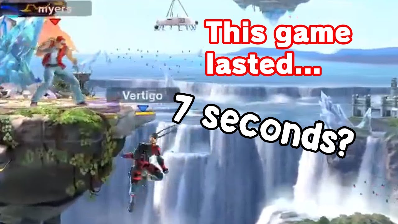 Games Under 1 Minute in Smash Ultimate
