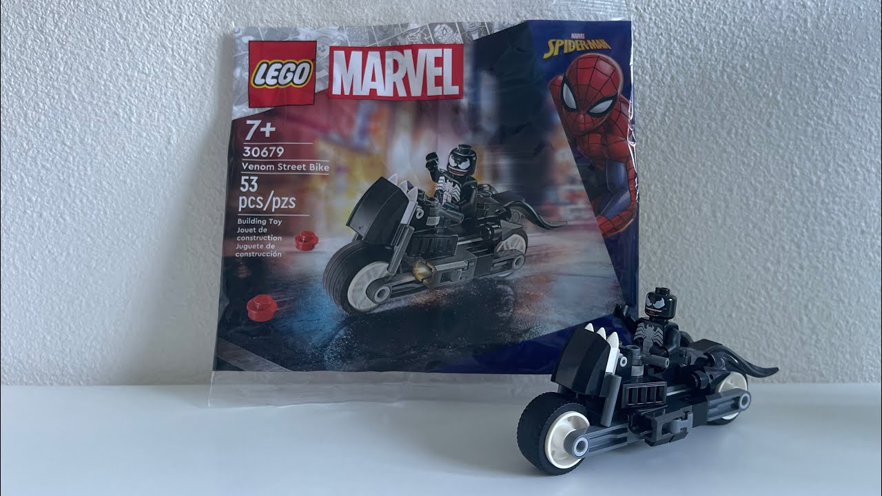 Building Lego 30679 Venom Street Bike | Marvel | ASMR | Unboxing