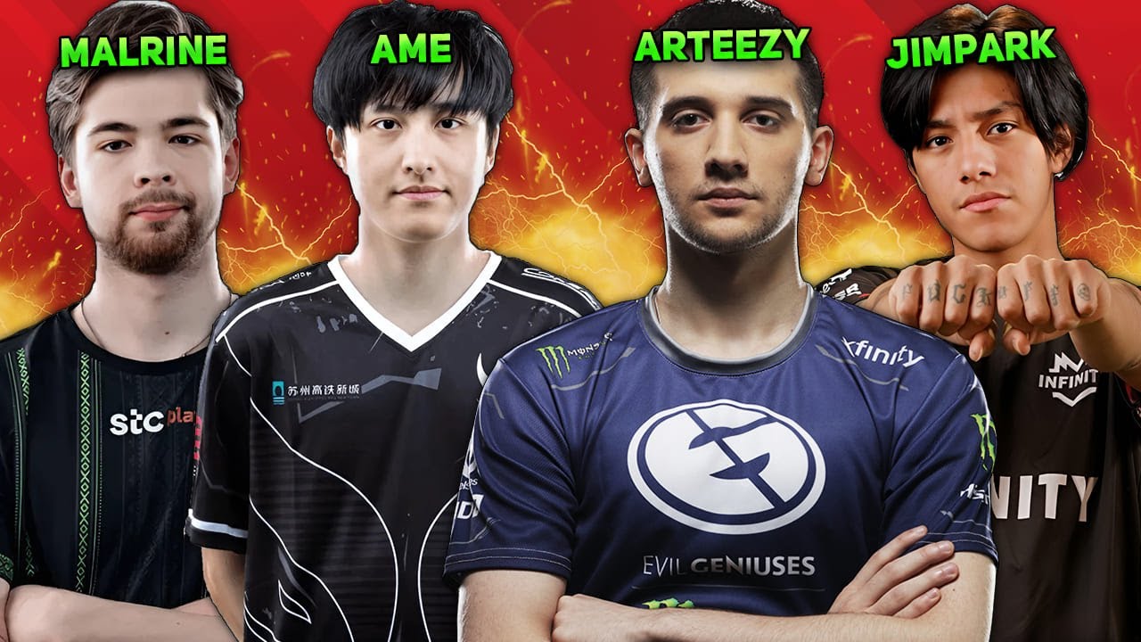ARTEEZY with AME and MALRINE against PARKER in HIGH MMR! | RTZ on MARS OFFLANE!