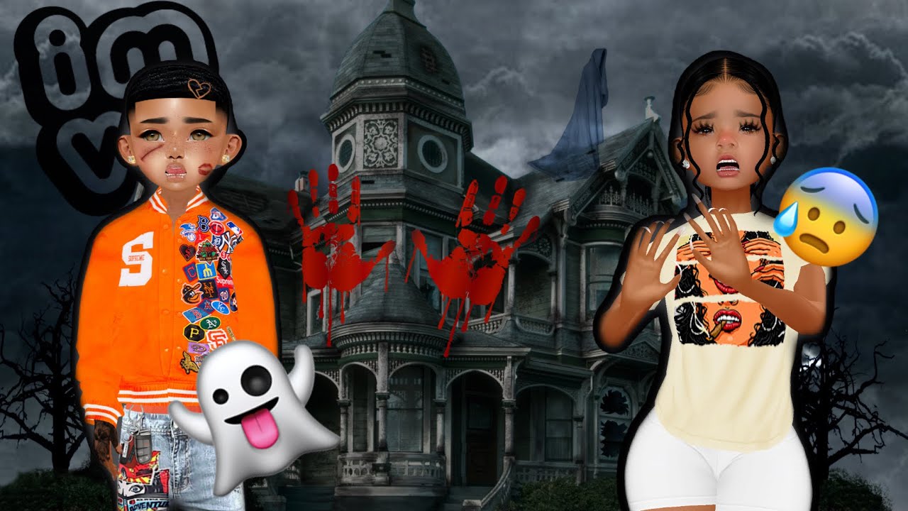 В НАШЕМ ДОМЕ ЖИВУТ ПРИВИДЕНИЯ 😰👻😈 (СЦИТ IMVU)