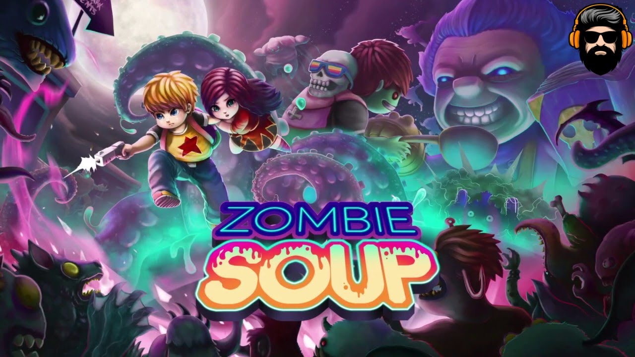 ZOMBIE SOUP Gameplay - Top Down Action Shooter (no commentary)