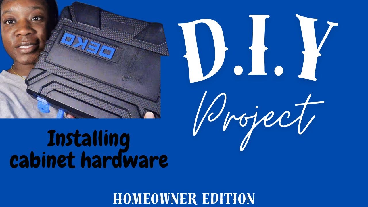 Home Chronicles | D.I.Y Projects | Adding hardware in my bathrooms & kitchen 