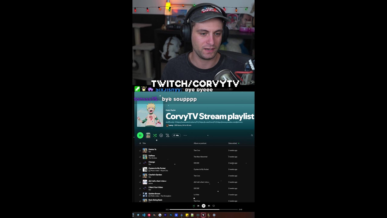 (music on twitch) CorvyTV playing games and chillin