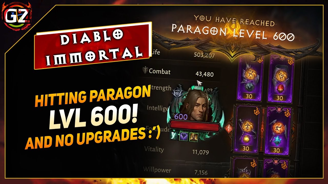 Hitting Paragon 600 and Still No Upgrades? Malaka | Diablo Immortal