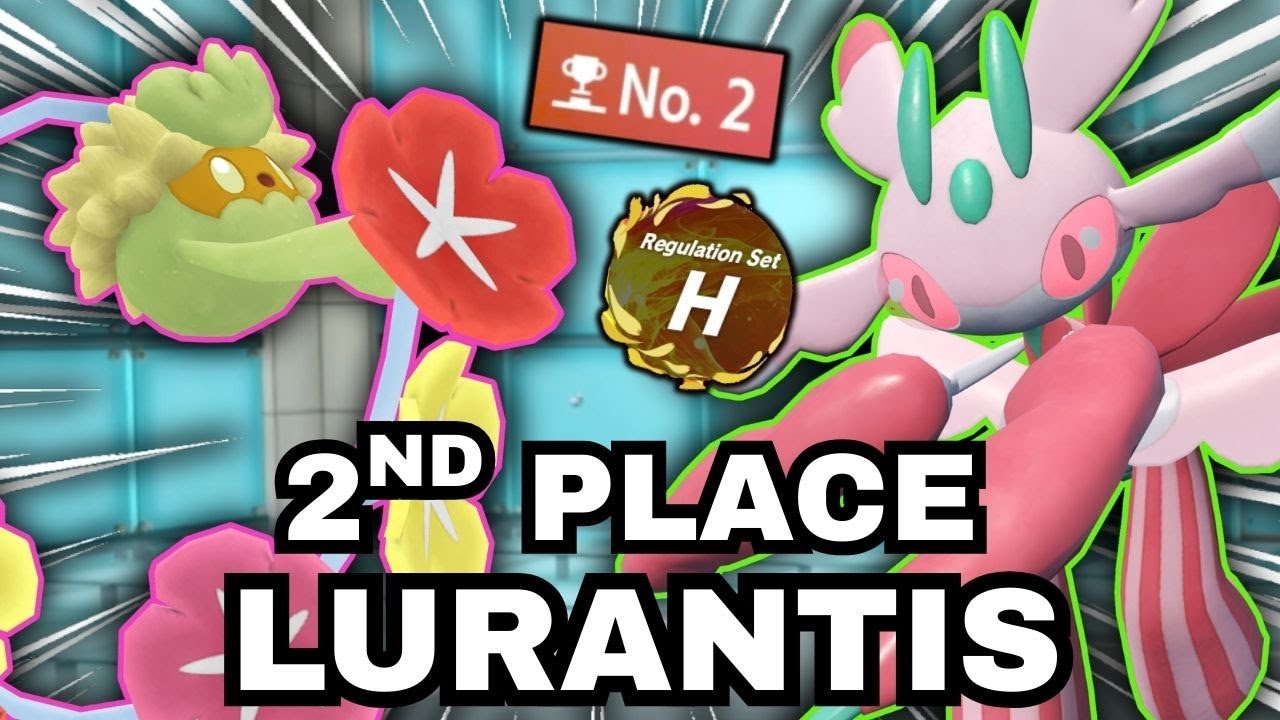 2nd Place with LURANTIS? Reg H Pokemon VGC Tournament! Competitive Doubles Wifi Battle