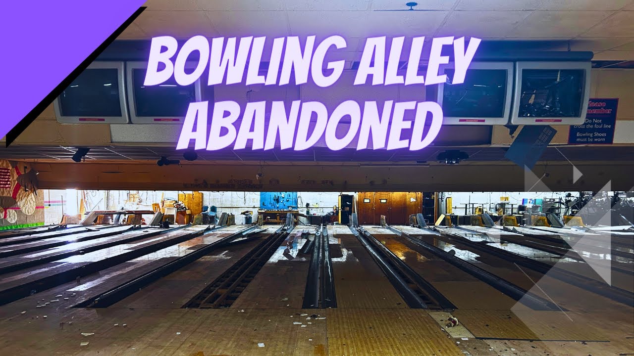 Abandoned Bowling Alley in the Michigan Suburbs