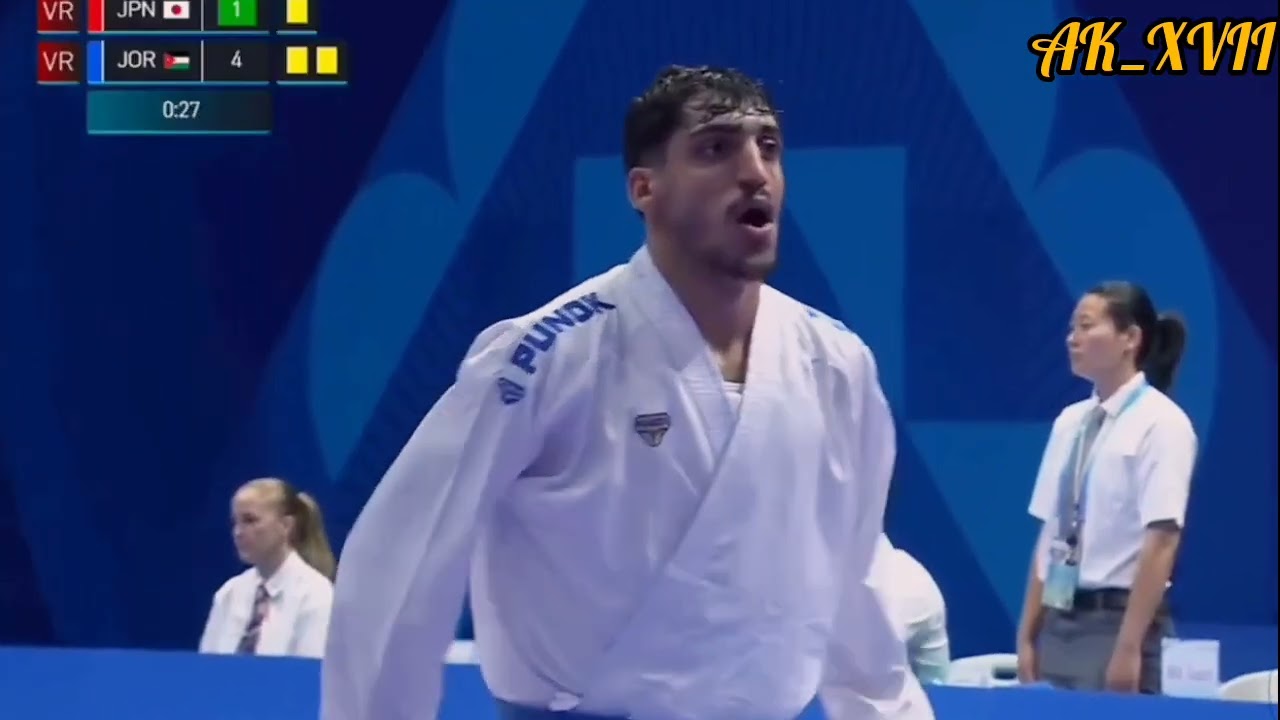 Semi Final Kumite -84Kg | Mohammad Al-Jafari (JOR) vs Rikito Shimada (JPN) Karate World Games 2025