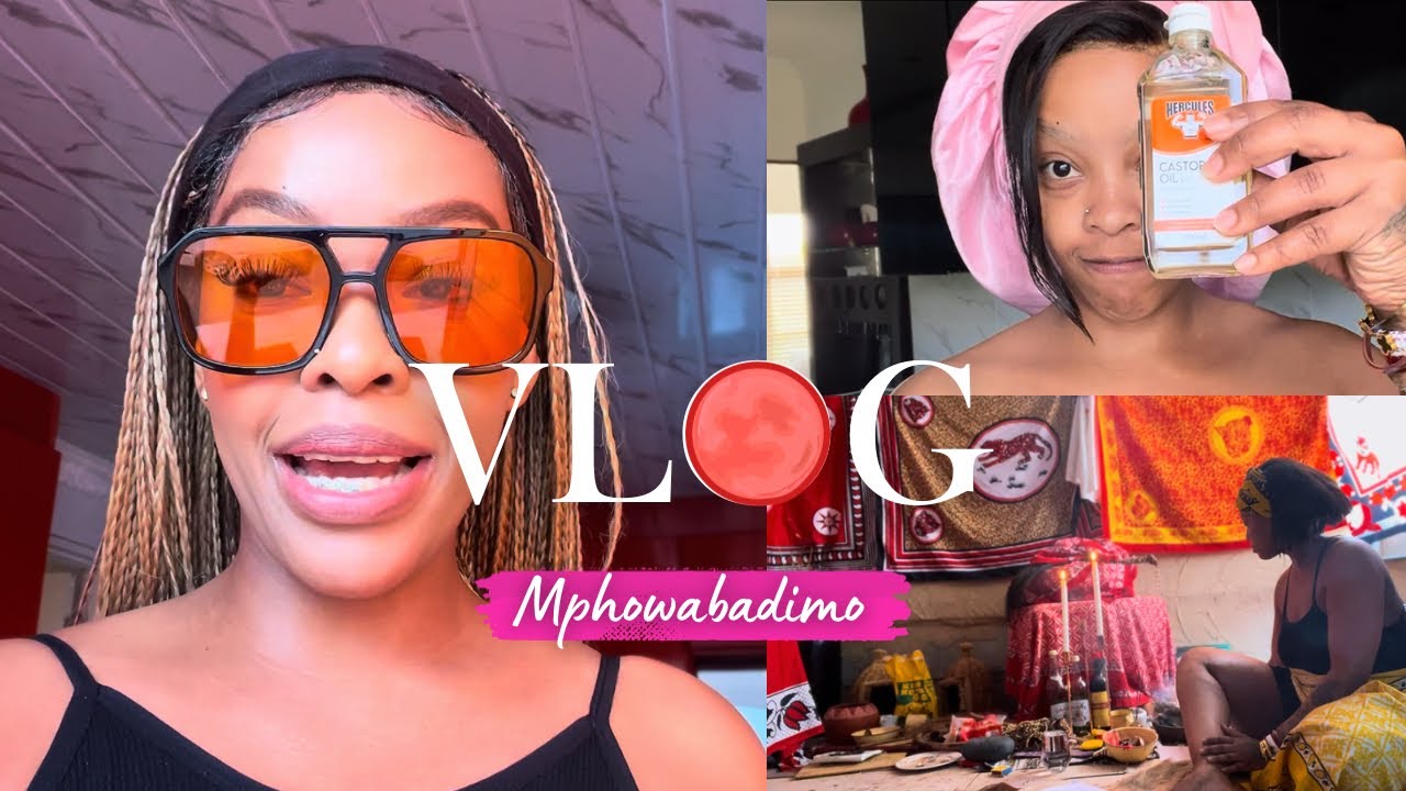 VLOG - BLOOD MOON LETS DO RITUALS 🌒🧙/ LETS TRY CASTOR OIL 🤢YIKES! / LETS SPILL SOME TEA🫖….