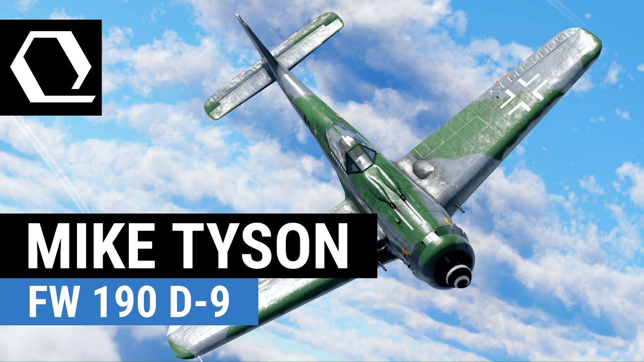 War Thunder Fw 190 D-9 | Mike Tyson of the Air