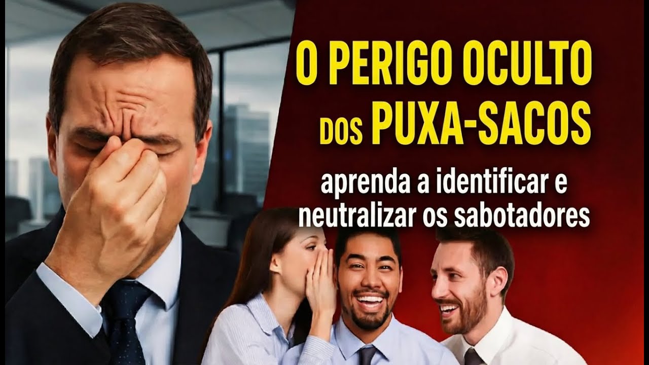 O PERIGO OCULTO dos PUXA-SACOS