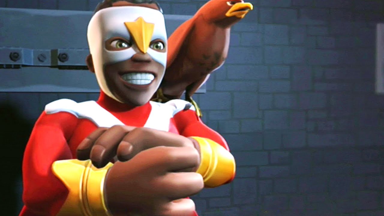 Marvel Super Hero Squad (Wii) - Walkthrough Part 5 - Falcon: A Falcon Too Fast!