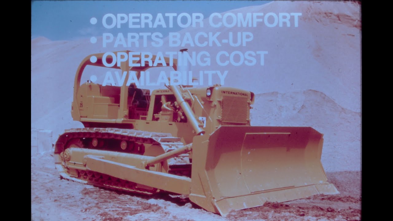 International TD-25C vs Komatsu D-155A Sales Training