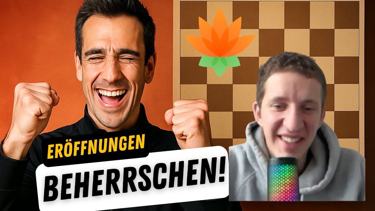🪷 Schach-Er&ouml;ffnungen lernen mit Lotus Chess - Interview Raphael Nitsche