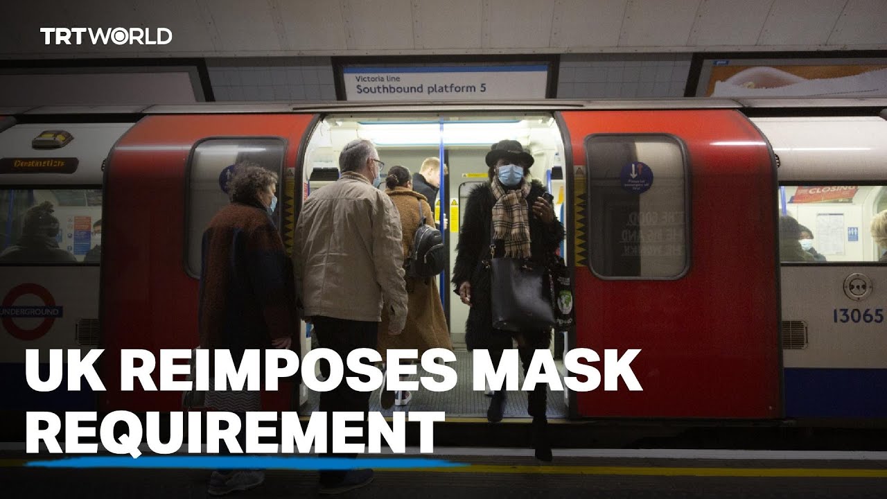 Britons asked to mask up against Omicron strain