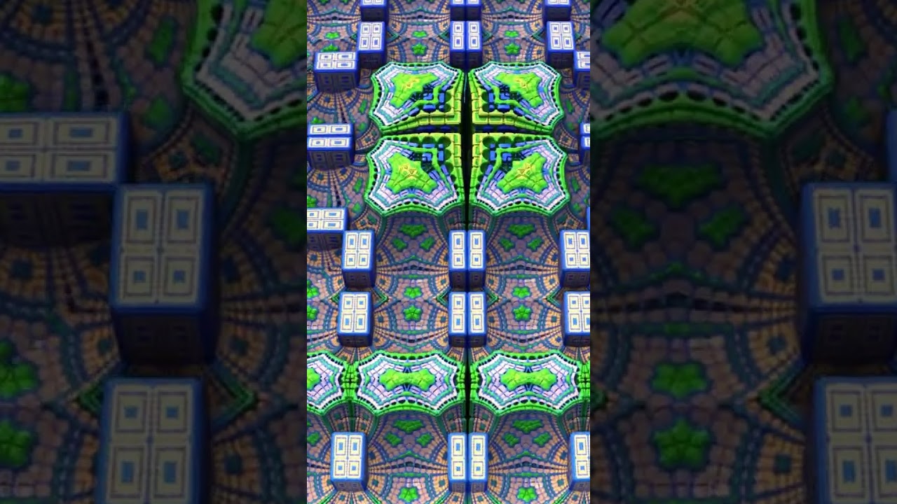 3D Fractal Zoom #3dgraphics #fractalanimation