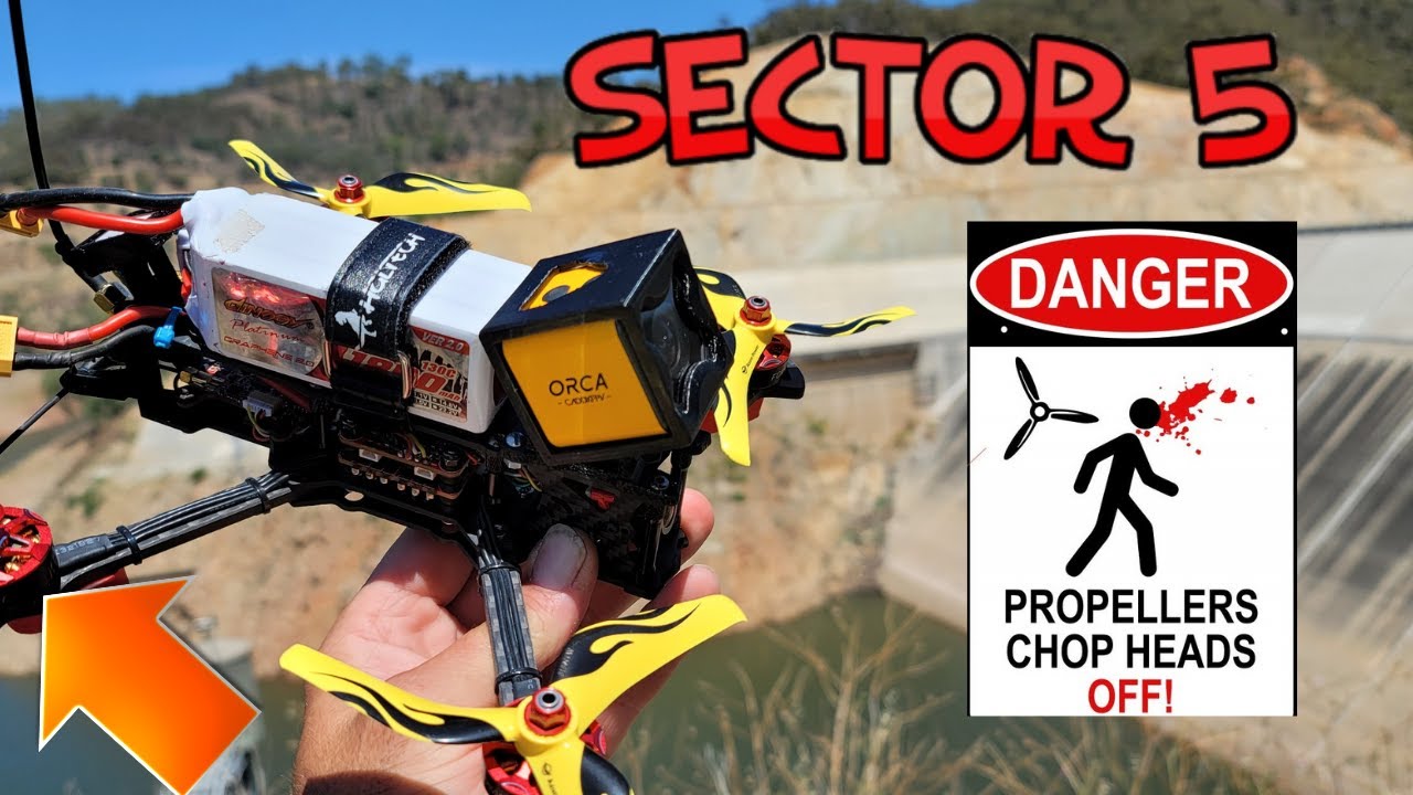 HGLRC Sector 5 V3 FPV - Long scenic flight ends in DISASTER!  💥
