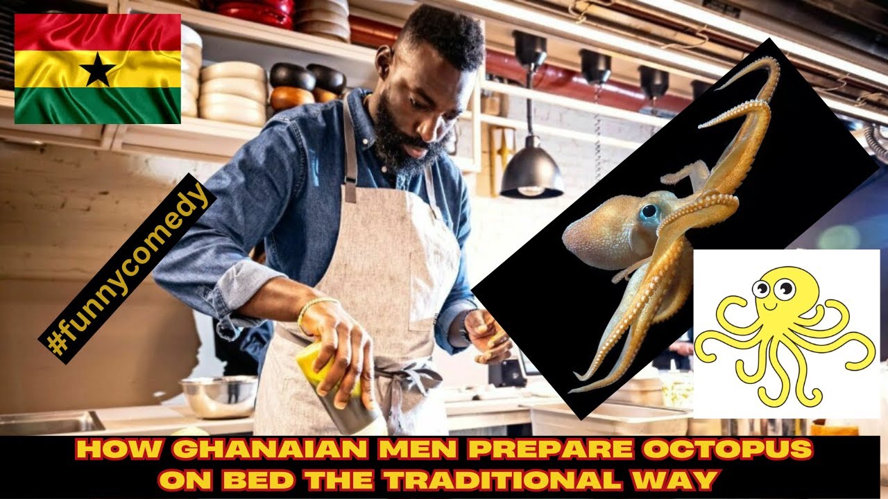 How Ghanaian Men Prepare Octopus the Traditional Way