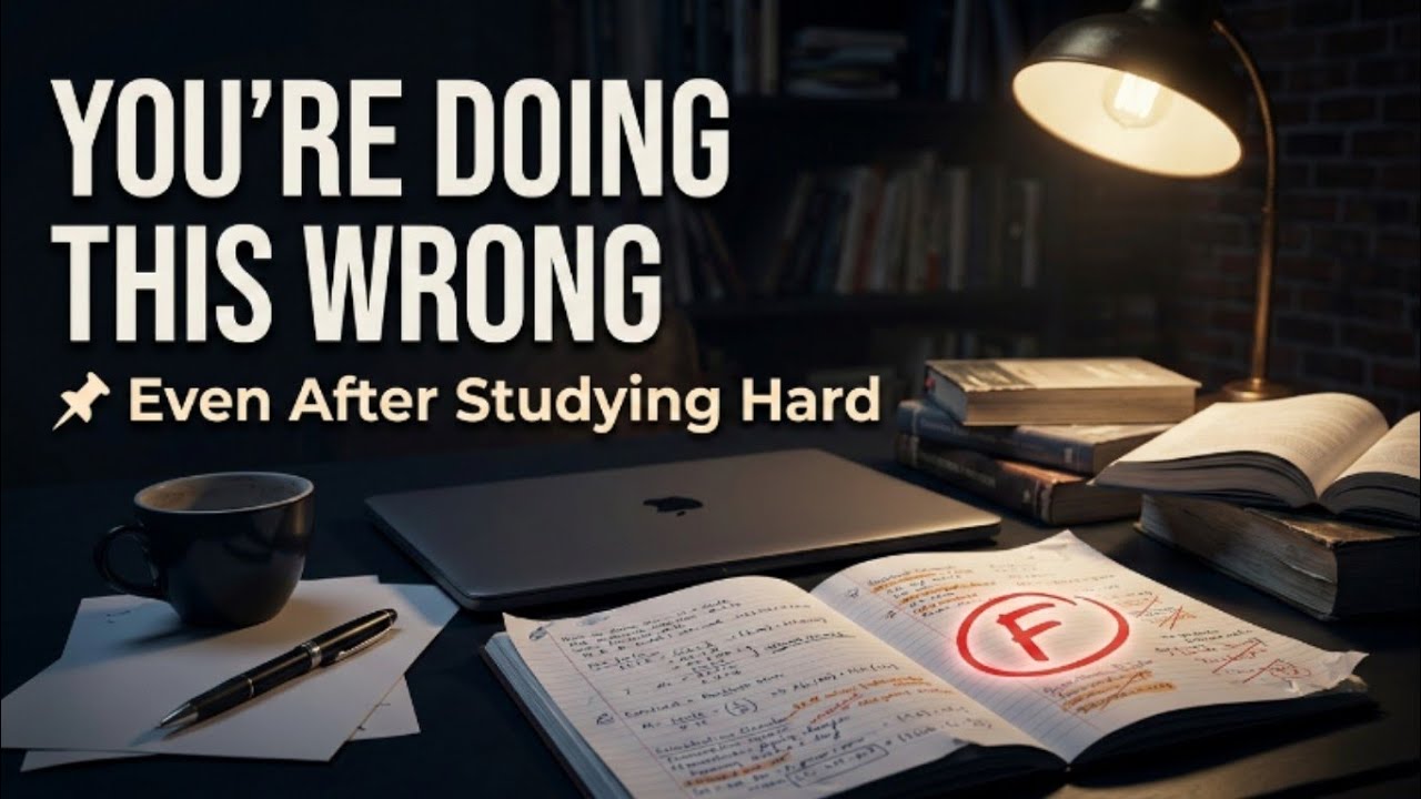 Why Hardworking Students Still Fail (5 Mistakes You’re Making) ✅