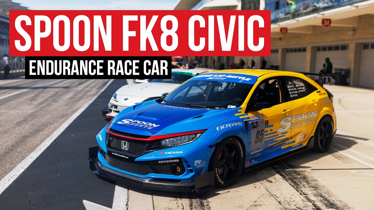 Победивший в гонках Civic Type R от Spoon