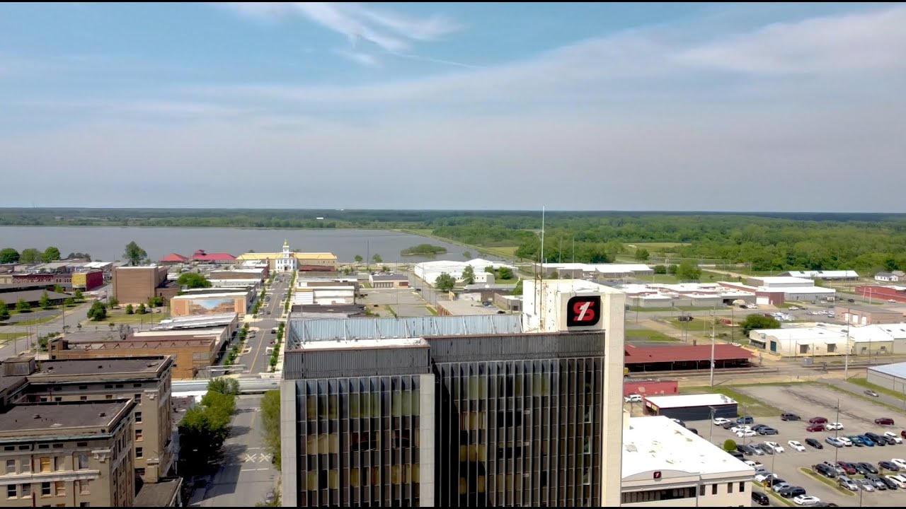 Pine Bluff, Arkansas from Above | Drone Stories - K&C Network