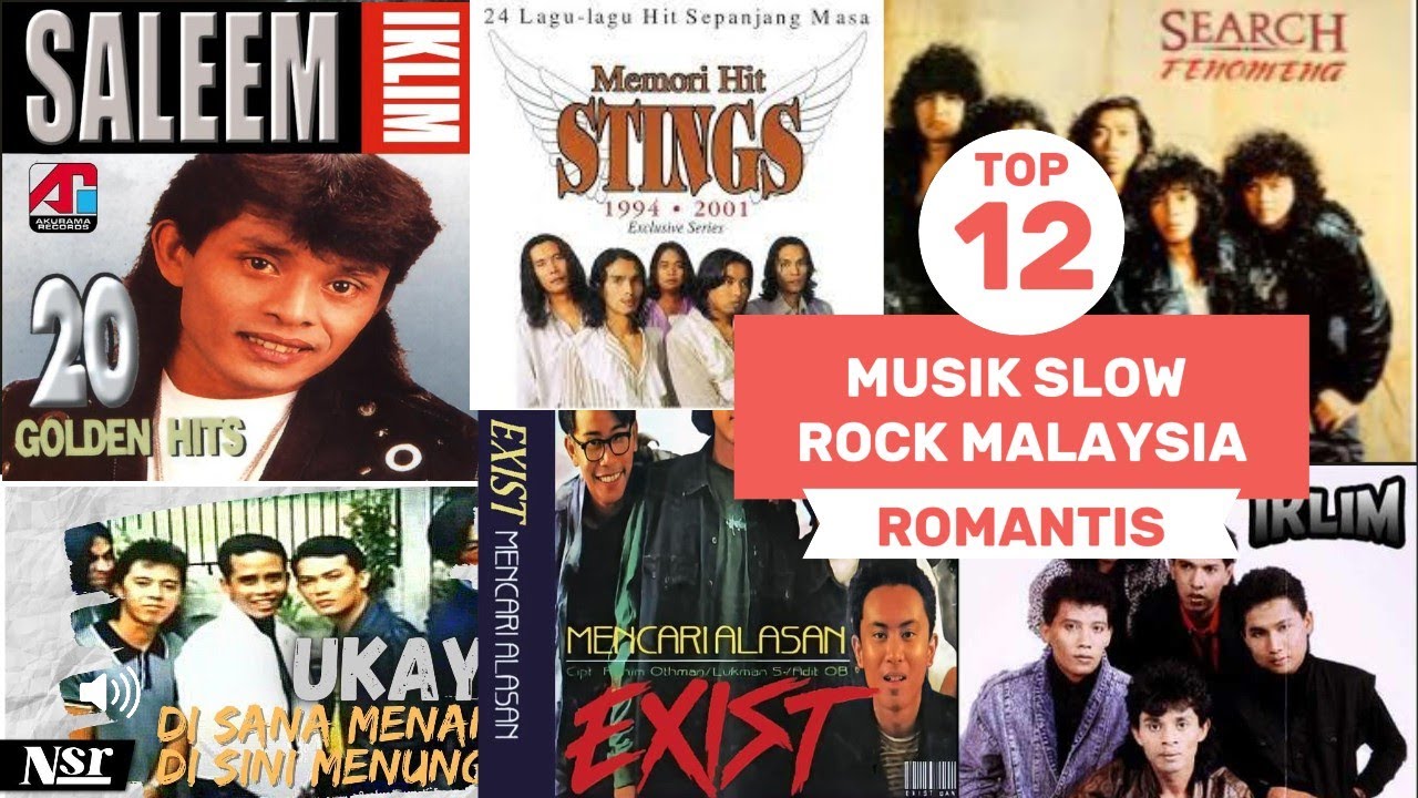 TOP NOSTALGIA SLOW ROCK MALAYSIA PILIHAN ERA 90 AN