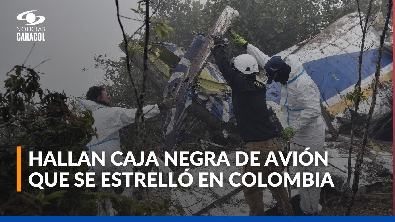 Encuentran la caja negra del avión de Satena que se accidentó en el Catatumbo