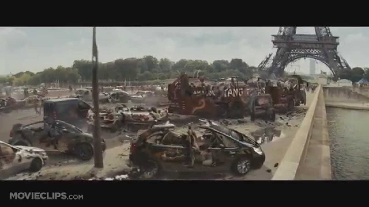 G.I. Joe- The Rise of Cobra The Eiffel Tower Falls in Backwards