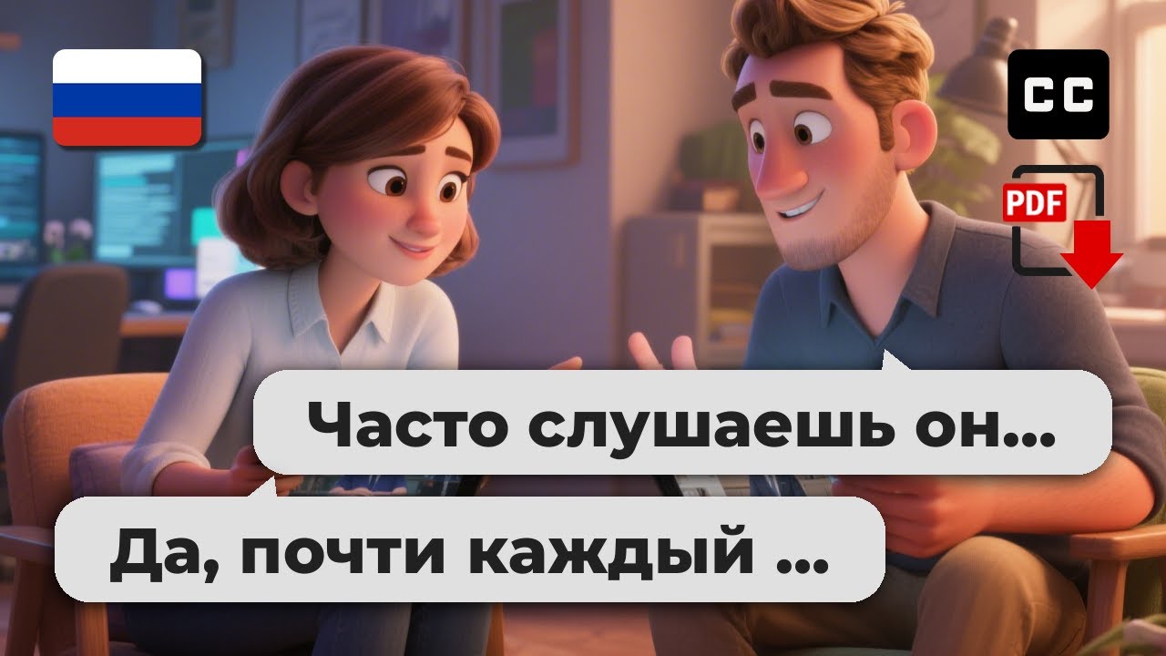 10 реальных русских диалогов для изучения языка в повседневных ситуациях 🇷🇺