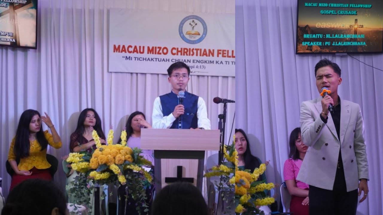 MMCF CRUSADE NI-2 ZAN SERMON || Speaker -Pu J.Lalrinchhana || Solo -J.Lalrosanga