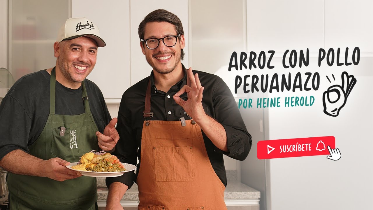 ¡ARROZ CON POLLO PERUANO! 🇵🇪 || POR HEINE HEROLD