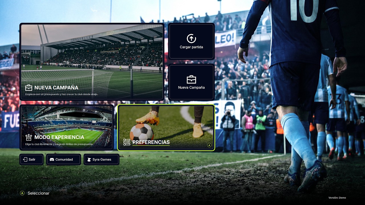 FD 27: Direct Your Football Club (Demo) - Football from the front office