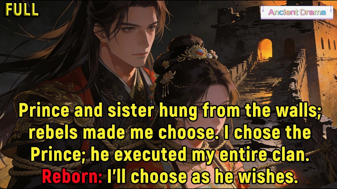 Prince and sister hung from the walls; rebels made me choose. I chose the Prince; he executed my...