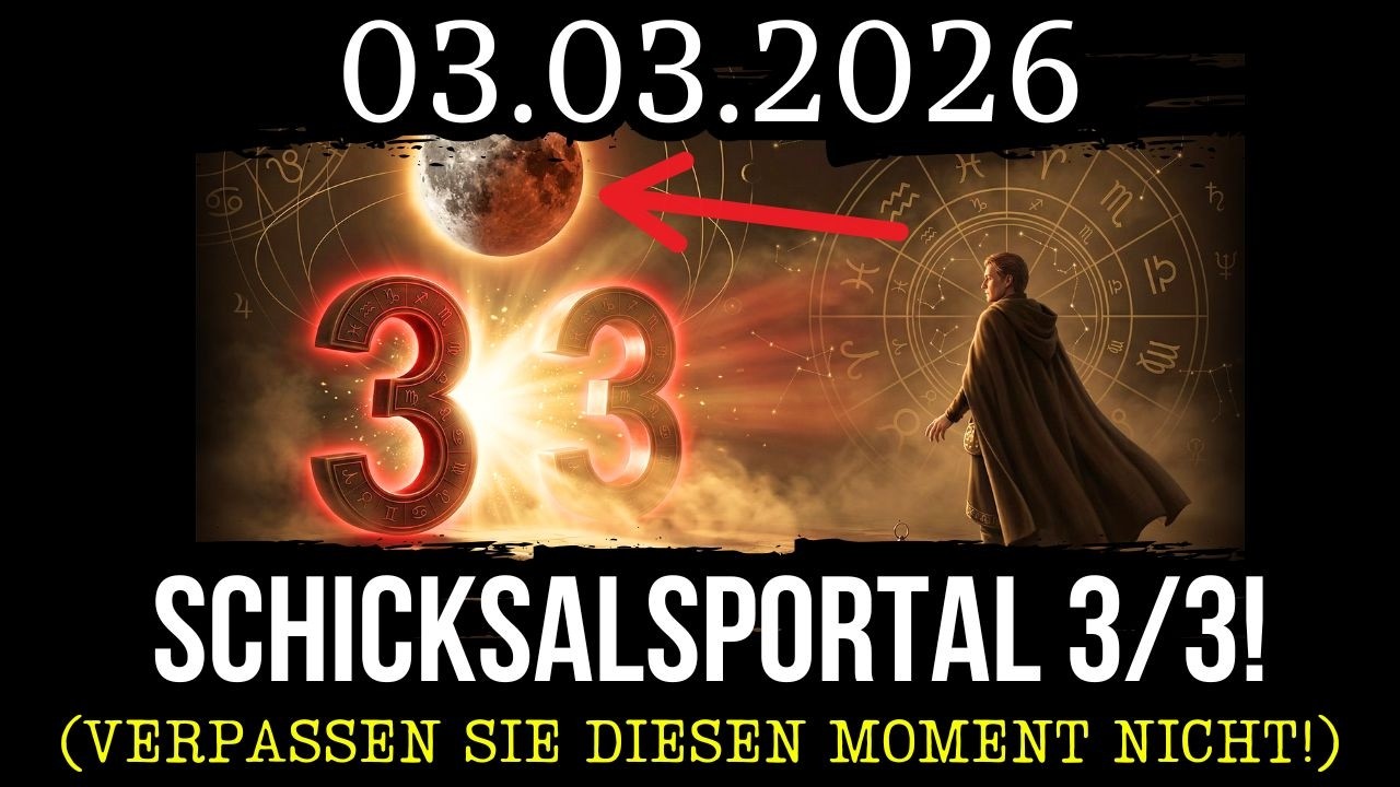3/3 — MÄCHTIGSTES PORTAL DES JAHRES! Einmal in Jahrzehnten: So wird ES SIE VERÄNDERN!