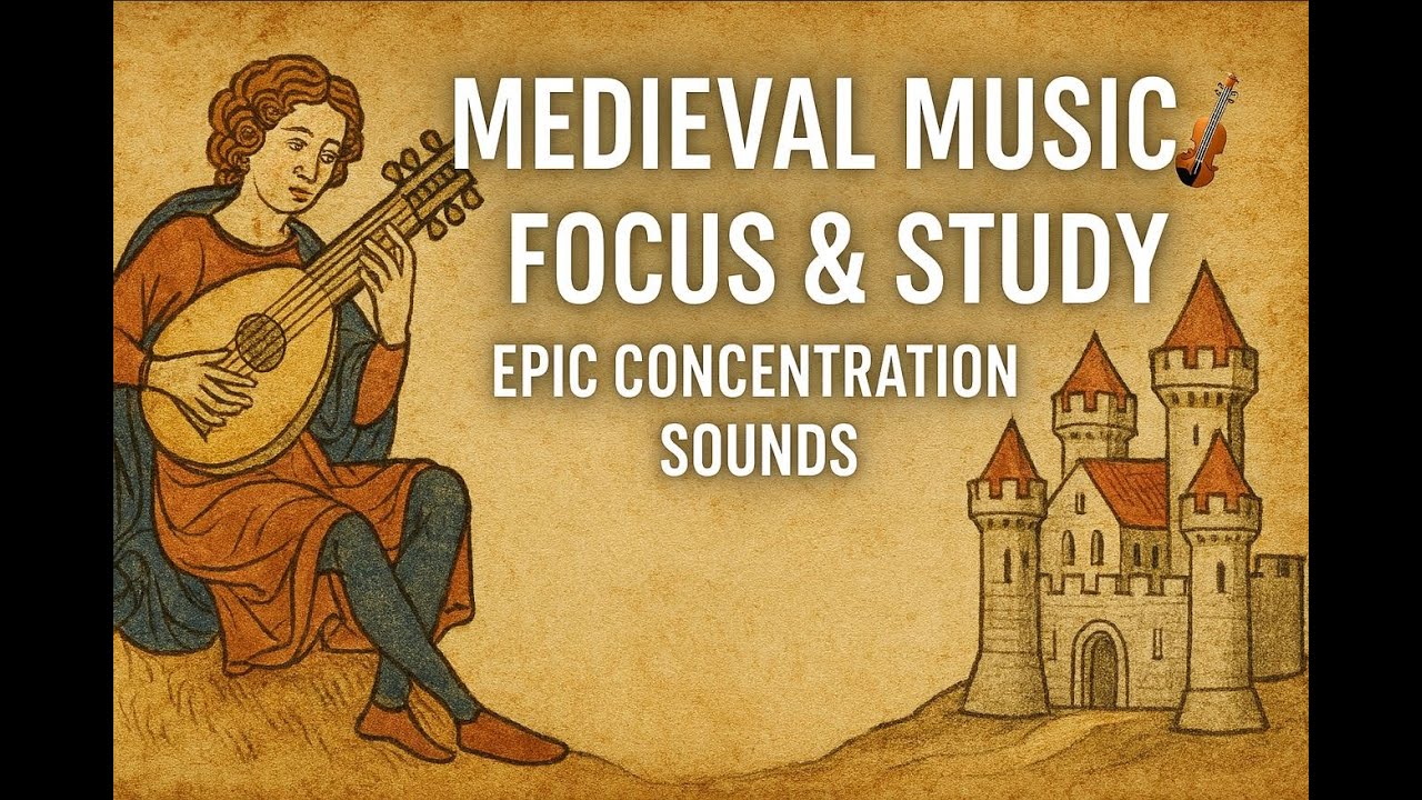 Medieval Music 🎻 Focus & Study | Epic Concentration Sounds