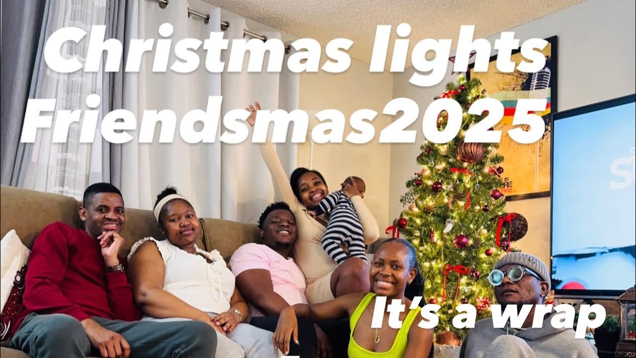 Christmas lights/ friendsmas