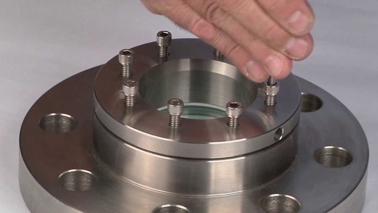 Model B Flange Sight Glass Assembly Instructions