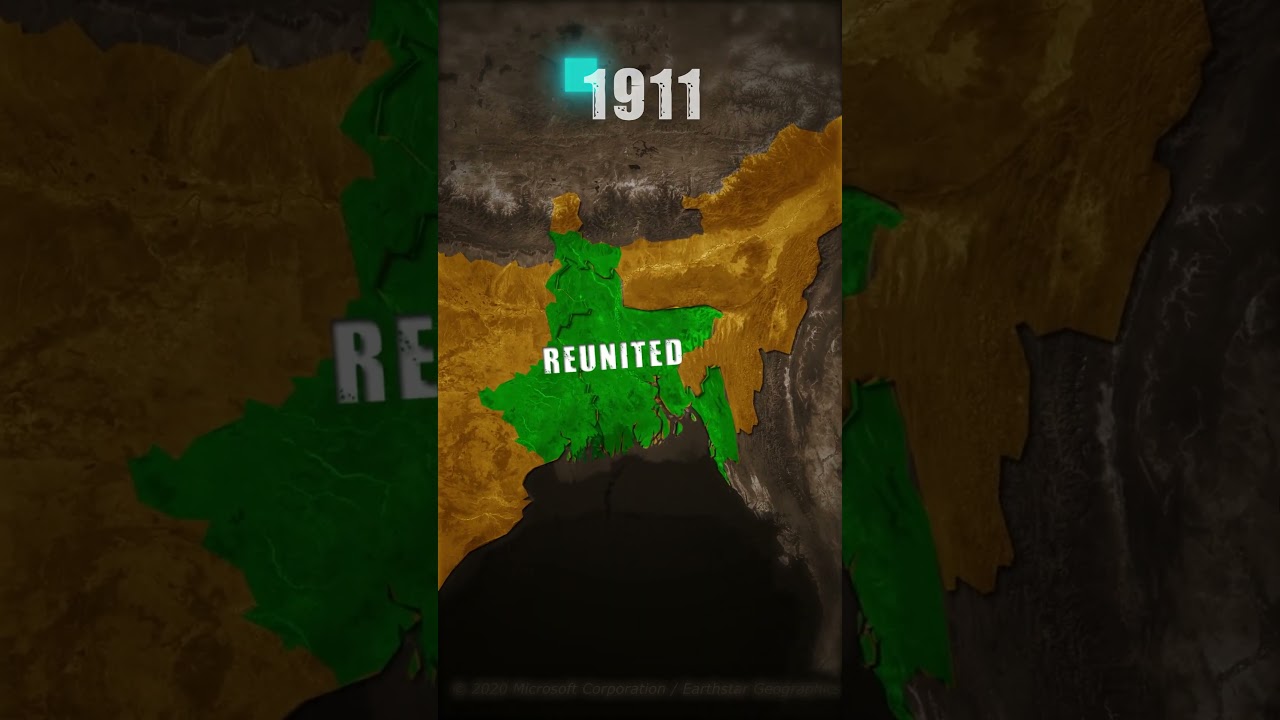 Why Bengal&rsquo;s Partition Changed India Forever? 🌍📜 #upsc #shorts #facts